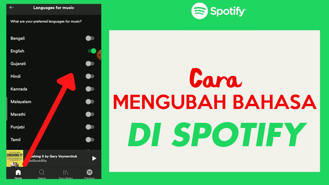 Cara Mengganti Bahasa Di Spotify Untuk Android, IOS Dan PC | Cakra Wali